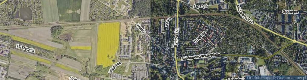 Zdjęcie satelitarne Watoły Marcina ul.